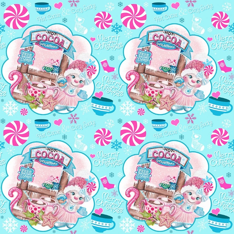 Picture of SANTA APPROVED COCOA - SNOWMAN - PATTERN