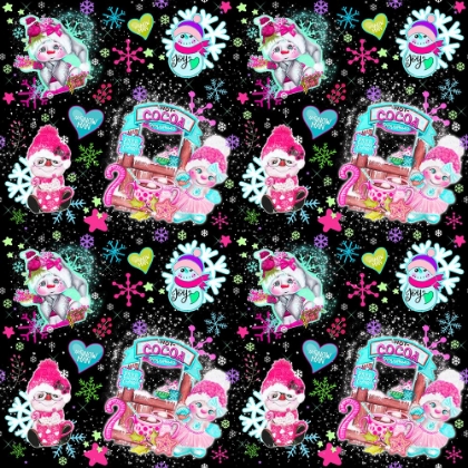 Picture of COLORFUL SNOWMAN PATTERN
