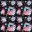 Picture of COLORFUL SNOWMAN PATTERN