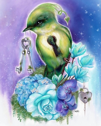 Picture of YOU HOLD THE KEY LOVE BIRDS COLLECTION