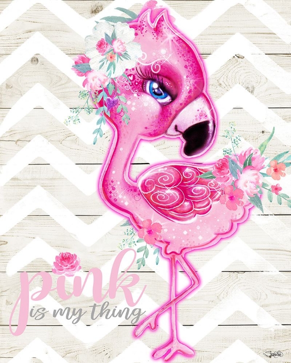 Picture of PINK IS MY THING FLAMINGO