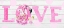 Picture of LOVE PINK FLAMINGO
