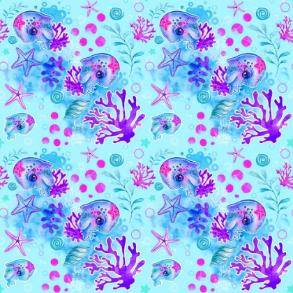 Picture of NEON DOLPHIN PATTERN