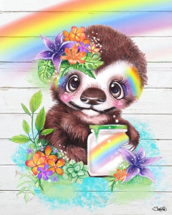 Picture of CATCHING RAINBOWS SLOTH