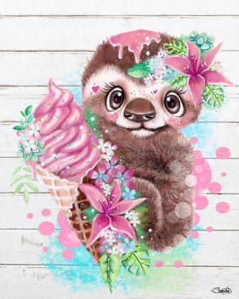 Picture of JUST CHILLN ICE CREAM SLOTH