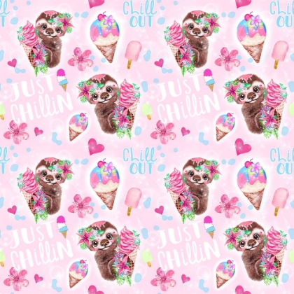 Picture of JUST CHILLN SLOTH PATTERN