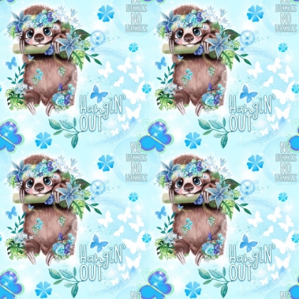 Picture of JUST HANGIN SLOTH PATTERN