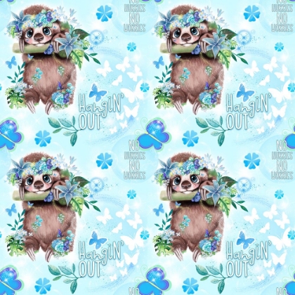 Picture of JUST HANGIN SLOTH PATTERN