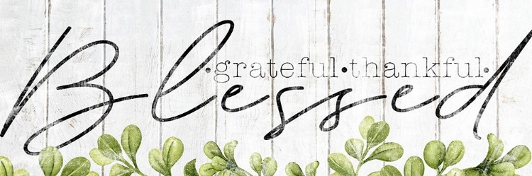 Picture of GRATEFUL THANKFUL BLESSED