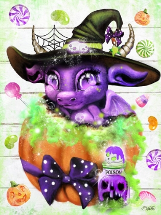 Picture of WITCHY HALLOWEEN DRAGON