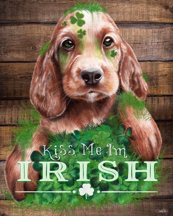 Picture of KISS ME IM IRISH PUPPY