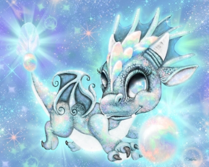 Picture of OCTOBER - OPAL - BIRTHSTONE LIL DRAGONZ