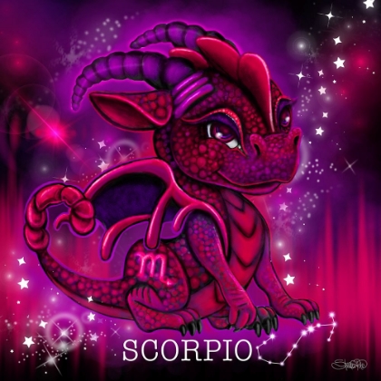 Picture of ZODIAC LIL DRAGONZ SCORPIO