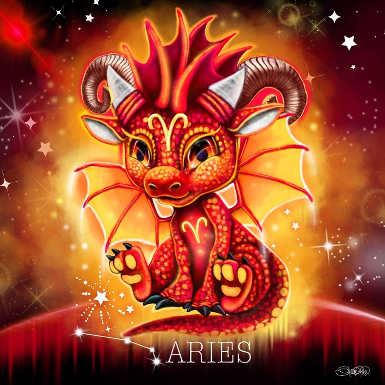 Picture of ZODIAC LIL DRAGONZ ARIES