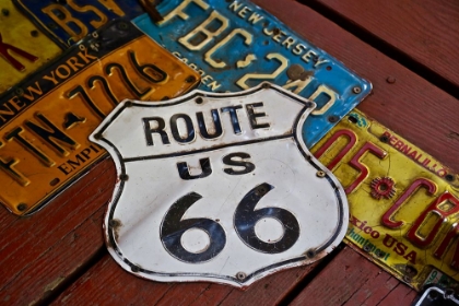 Picture of ROUTE 66 LICENSE PLATES