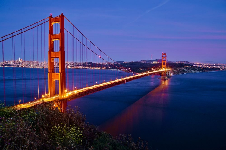 Picture of GOLDEN GATE SUNSET