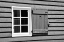 Picture of HEART WINDOW PANEL IN BLACK AND WHITE
