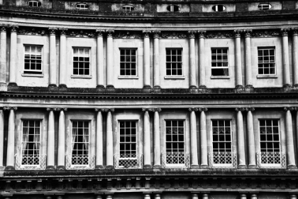 Picture of MULTIPLE WINDOWS BLACK AND WHITE