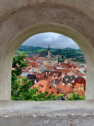 Picture of VILLAGE THROUGH THE WINDOW