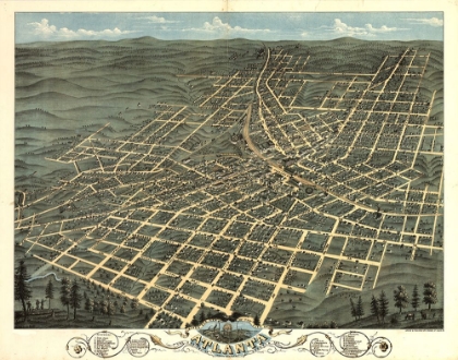 Picture of ATLANTA MAP II