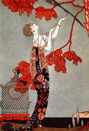 Picture of 1914 ORIENTAL RED-GEORGE BARBIER