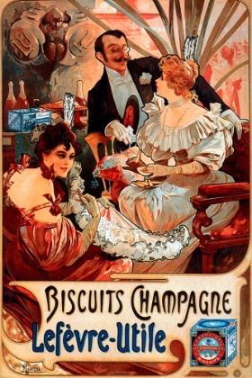 Picture of MUCHA BISCUITS CHAMPAGNE LEFEVRE-UTILE