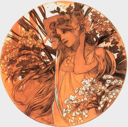 Picture of MUCHA SPRING MEDALLION