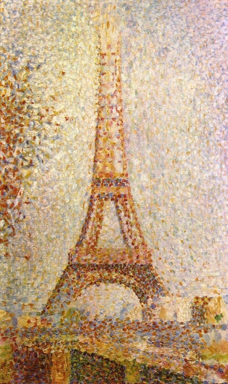 Picture of EIFFEL TOWER BY SEURAT