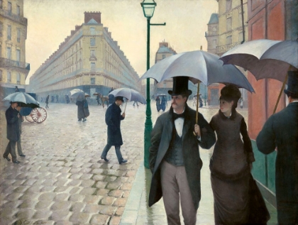 Picture of CAILLEBOTTE-PARIS STREET-A RAINY DAY