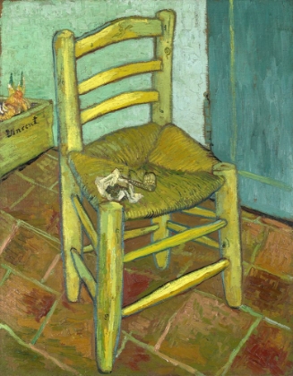 Picture of VAN GOGH-VINCENTS CHAIR WITH HIS PIPE