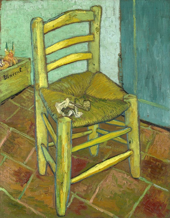 Picture of VAN GOGH-VINCENTS CHAIR WITH HIS PIPE