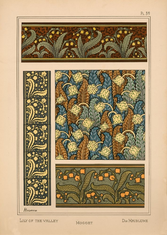 Picture of  PLATE 39 - LILY OF THE VALLEY