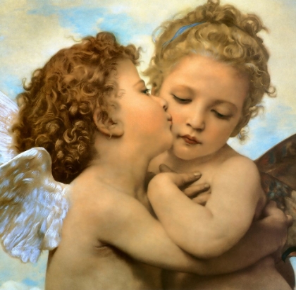 Picture of BOUGUEREAU-ANGELS AND CUPIDS