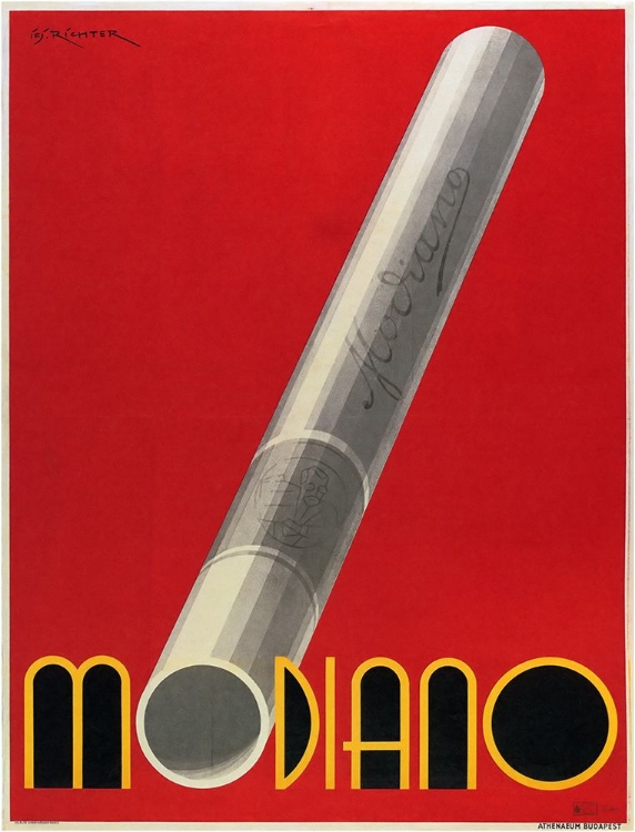 Picture of MODIANO CIGS RED ITALIAN