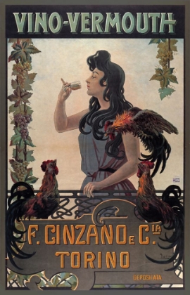 Picture of VINO VERMOUTH CINZANO TORINO