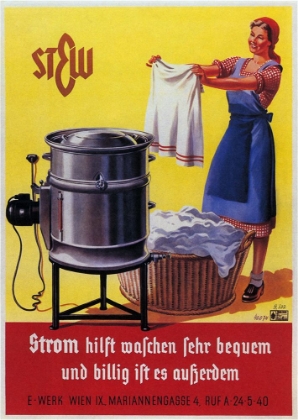 Picture of VINTAGE SWISS LAUNDRY AD