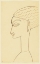 Picture of AMEDEO MODIGLIANI - WOMAN IN PROFILE