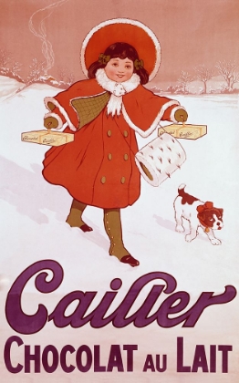 Picture of CAILLER ORANGE COAT LITTLE GIRL
