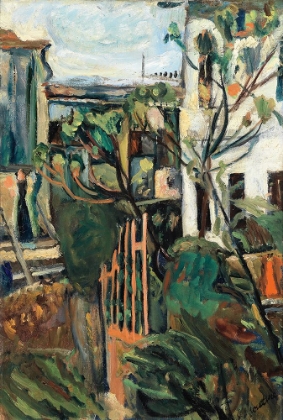 Picture of CHAIM SOUTINE - MAISON AUX ENVIRONS DE PARIS