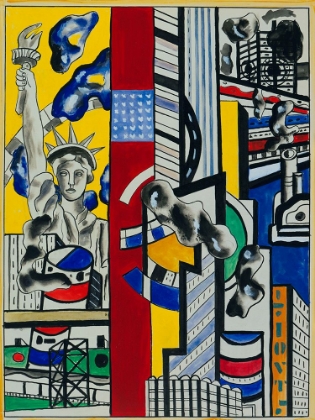 Picture of FERNAND LÉGER - STUDY FOR CINEMATIC MURAL-STUDY II