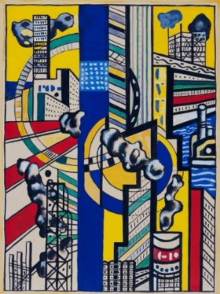 Picture of FERNAND LÉGER - STUDY FOR CINEMATIC MURAL-STUDY V