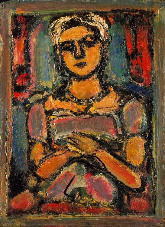 Picture of GEORGES ROUAULT - LITTLE PEASANT GIRL