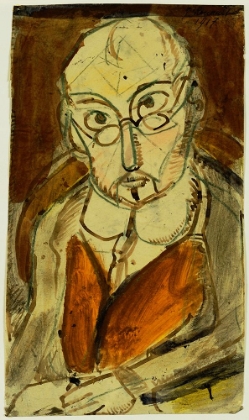 Picture of GEORGES ROUAULT - MAN WITH SPECTACLES