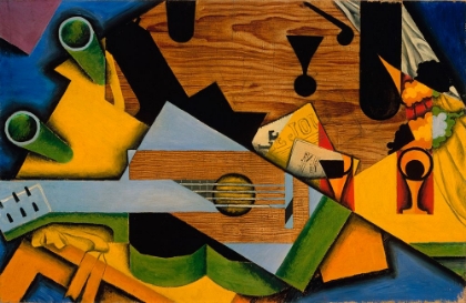 Picture of JUAN GRIS - STILL LIFE WITH A GUITAR