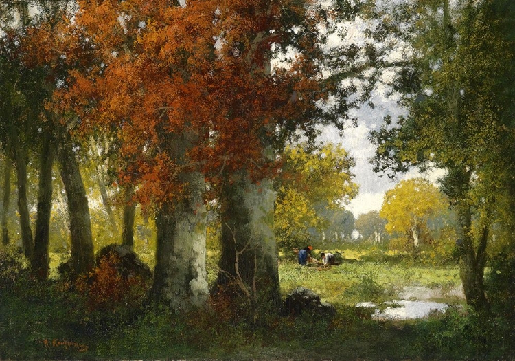 Picture of KAUFMANN - WORKING IN THE FOREST