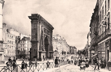 Picture of PARIS PORT SAINT DENIS 1835