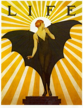 Picture of LIFE MAGAZINE COVER BAT GIRL YELLOW