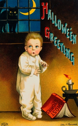 Picture of HALLOWEEN GREETINGS LITTLE BOY.TIF