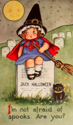 Picture of HALLOWEEN LITTLE GIRL CEMETARY.TIF