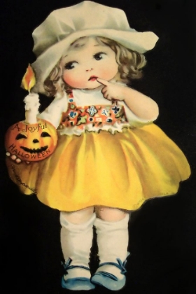 Picture of JOYFUL HALLOWEEN YELLOW DRESS.TIF